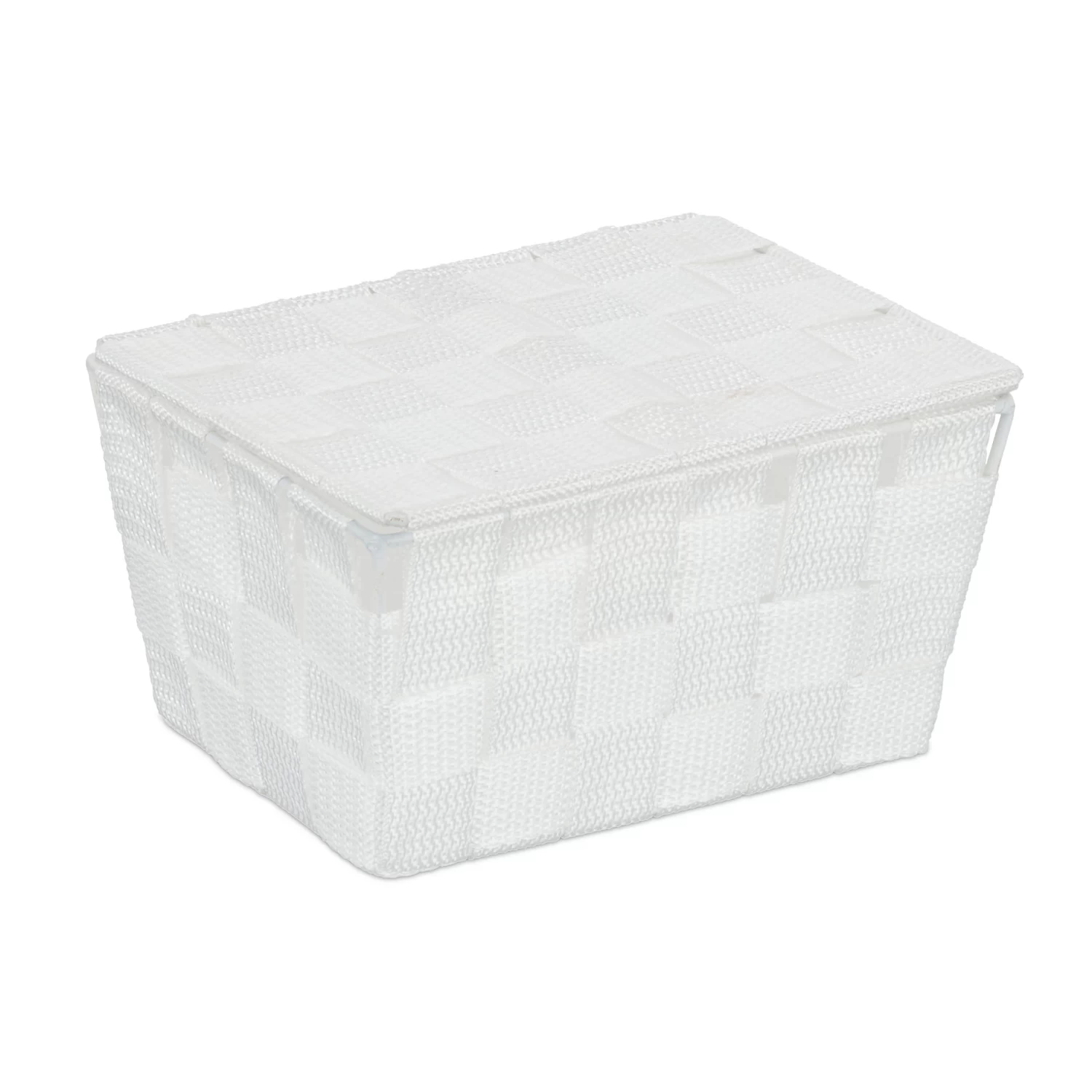 1 X Aufbewahrungskorb In Weiß - (B)19,5x (H)10,5 X (T)14,5 Cm 1 1 X Aufbewahrungskorb In Weiß - (B)19,5x (H)10,5 X (T)14,5 Cm