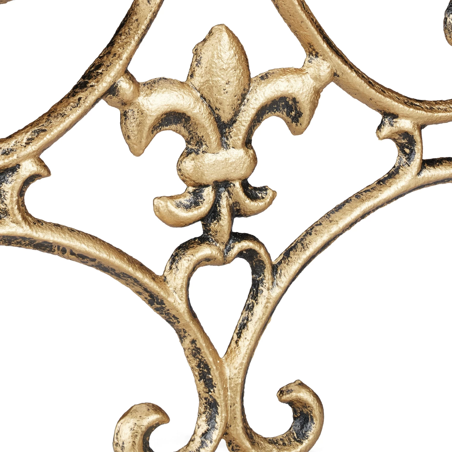 1 X Kerzenständer In Gold - (B)23x (H)28,5 X (T)7,5 Cm 6 1 X Kerzenständer In Gold - (B)23x (H)28,5 X (T)7,5 Cm – Bild 6