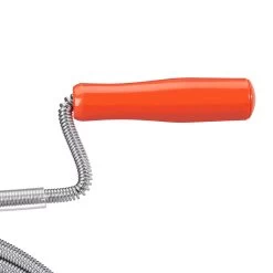 1 X Rohrreinigungsspirale In Silber - (L)10 M -Relaxdays relaxdays 1 x rohrreinigungsspirale in silber l 10 m 6