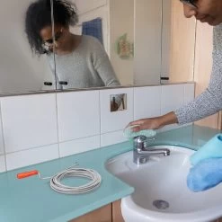 1 X Rohrreinigungsspirale In Silber - (L)3 M 10 1 X Rohrreinigungsspirale In Silber - (L)3 M -Relaxdays relaxdays 1 x rohrreinigungsspirale in silber l 3 m 2