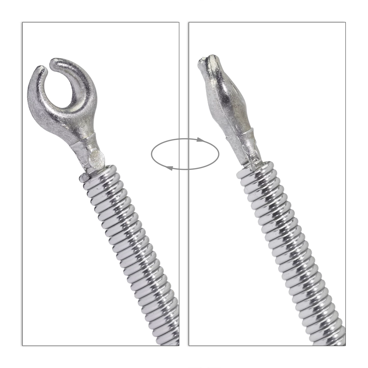 1 X Rohrreinigungsspirale In Silber - (L)3 M 6 1 X Rohrreinigungsspirale In Silber - (L)3 M – Bild 6