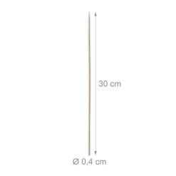 1000x Schaschlikspieße In Natur -Relaxdays relaxdays 1000x schaschlikspiesse in natur 3