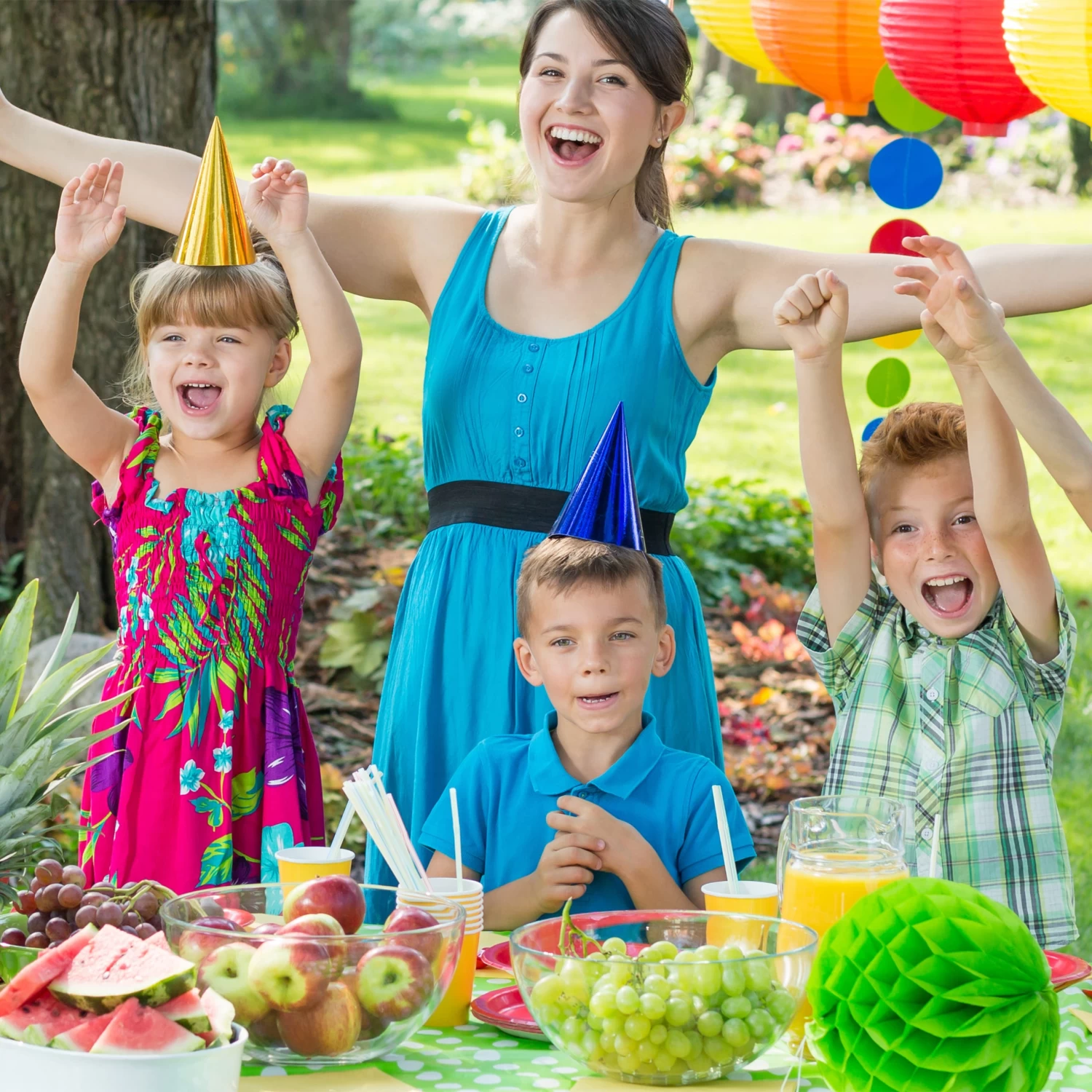 100x LED-Lampions In Mehrfarbig - Ø 20 Cm 3 100x LED-Lampions In Mehrfarbig - Ø 20 Cm – Bild 3