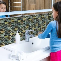 10x Fliesenaufkleber "Design A" In Mehrfarbig -Relaxdays relaxdays 10x fliesenaufkleber design a in mehrfarbig 4