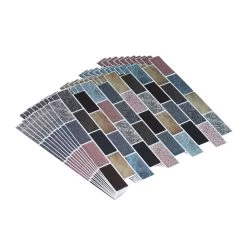 10x Fliesenaufkleber "Design A" In Mehrfarbig -Relaxdays relaxdays 10x fliesenaufkleber design a in mehrfarbig 5