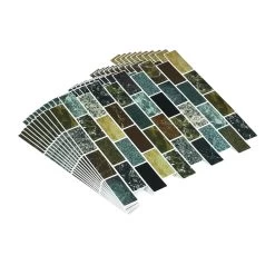 10x Fliesenaufkleber "Design B" In Mehrfarbig -Relaxdays relaxdays 10x fliesenaufkleber design b in mehrfarbig 5