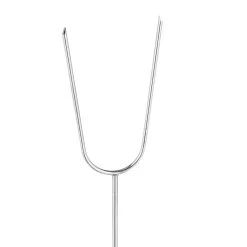 10x Grillspieß In Silber/ Natur - 80 Cm -Relaxdays relaxdays 10x grillspiess in silber natur 80 cm 6