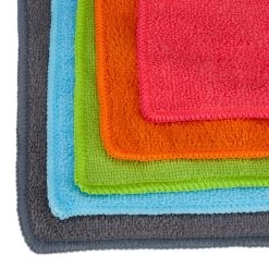 10x Mikrofasertuch In Bunt -Relaxdays relaxdays 10x mikrofasertuch in bunt 5