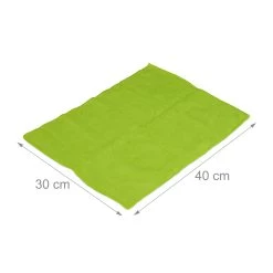 10x Mikrofasertücher In Grün 11 10x Mikrofasertücher In Grün -Relaxdays relaxdays 10x mikrofasertucher in grun 3