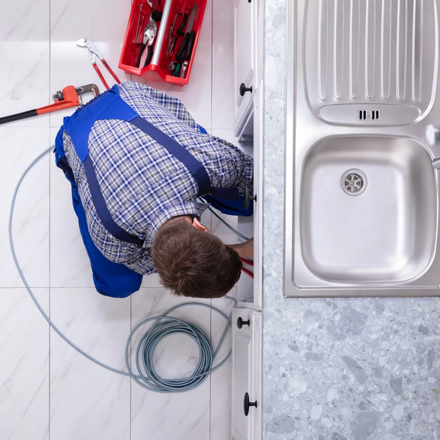 10x Rohrreinigungsspirale In Silber 5 10x Rohrreinigungsspirale In Silber – Bild 5