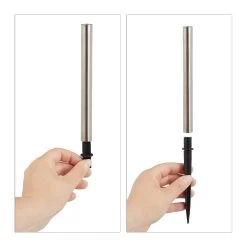 10x Solarleuchte "Farbwechsel" In Silber 12 10x Solarleuchte "Farbwechsel" In Silber -Relaxdays relaxdays 10x solarleuchte farbwechsel in silber 5