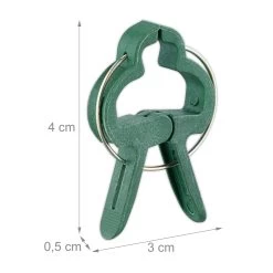 120 X Pflanzenclips In Grün 11 120 X Pflanzenclips In Grün -Relaxdays relaxdays 120 x pflanzenclips in grun 4