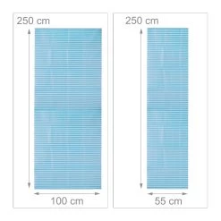12x Bierzeltgarnitur Auflage In Weiß/ Blau 10 12x Bierzeltgarnitur Auflage In Weiß/ Blau -Relaxdays relaxdays 12x bierzeltgarnitur auflage in weiss blau 3