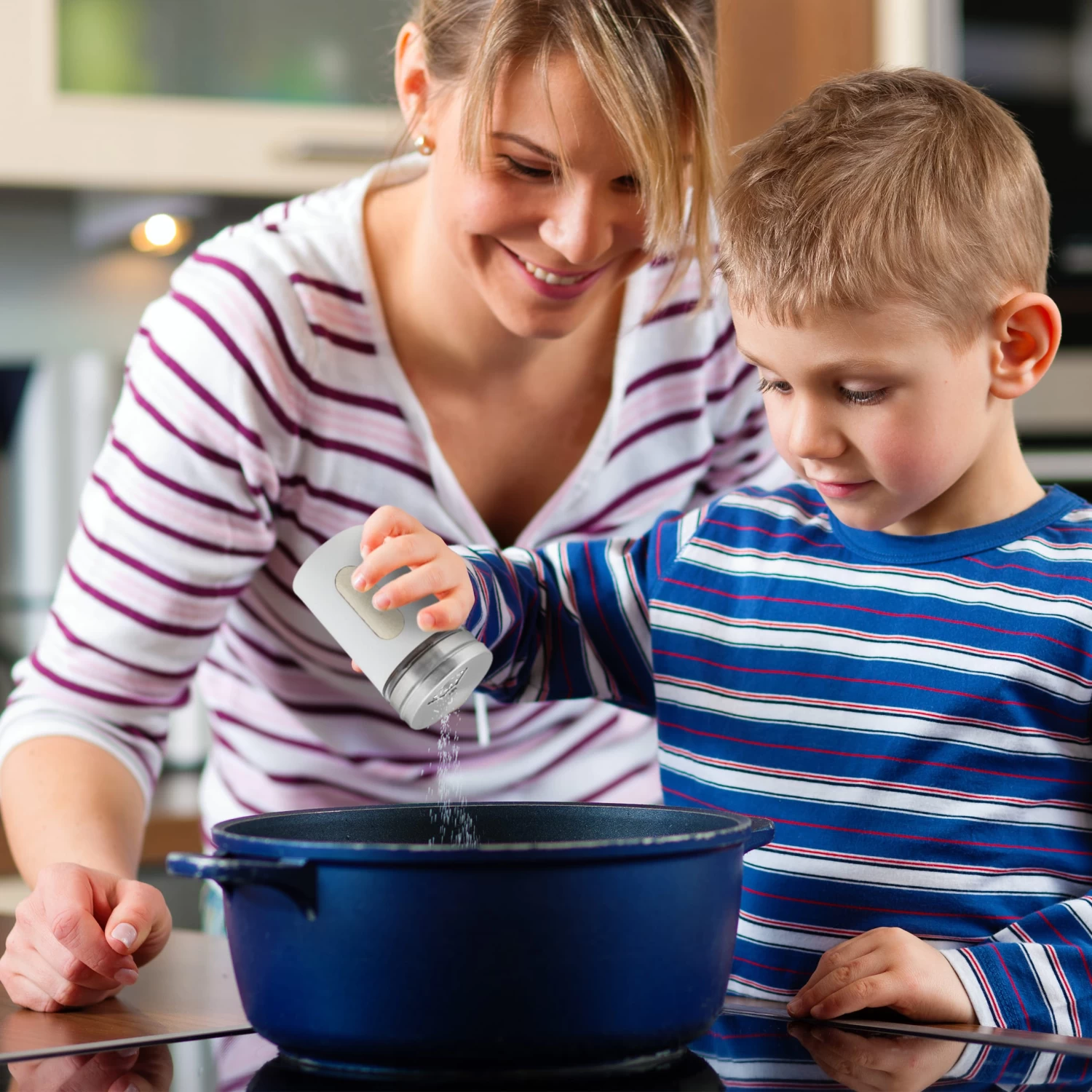 12x Gewürzstreuer In Weiß/ Silber - (H)8,5 X Ø5 Cm 3 12x Gewürzstreuer In Weiß/ Silber - (H)8,5 X Ø5 Cm – Bild 3