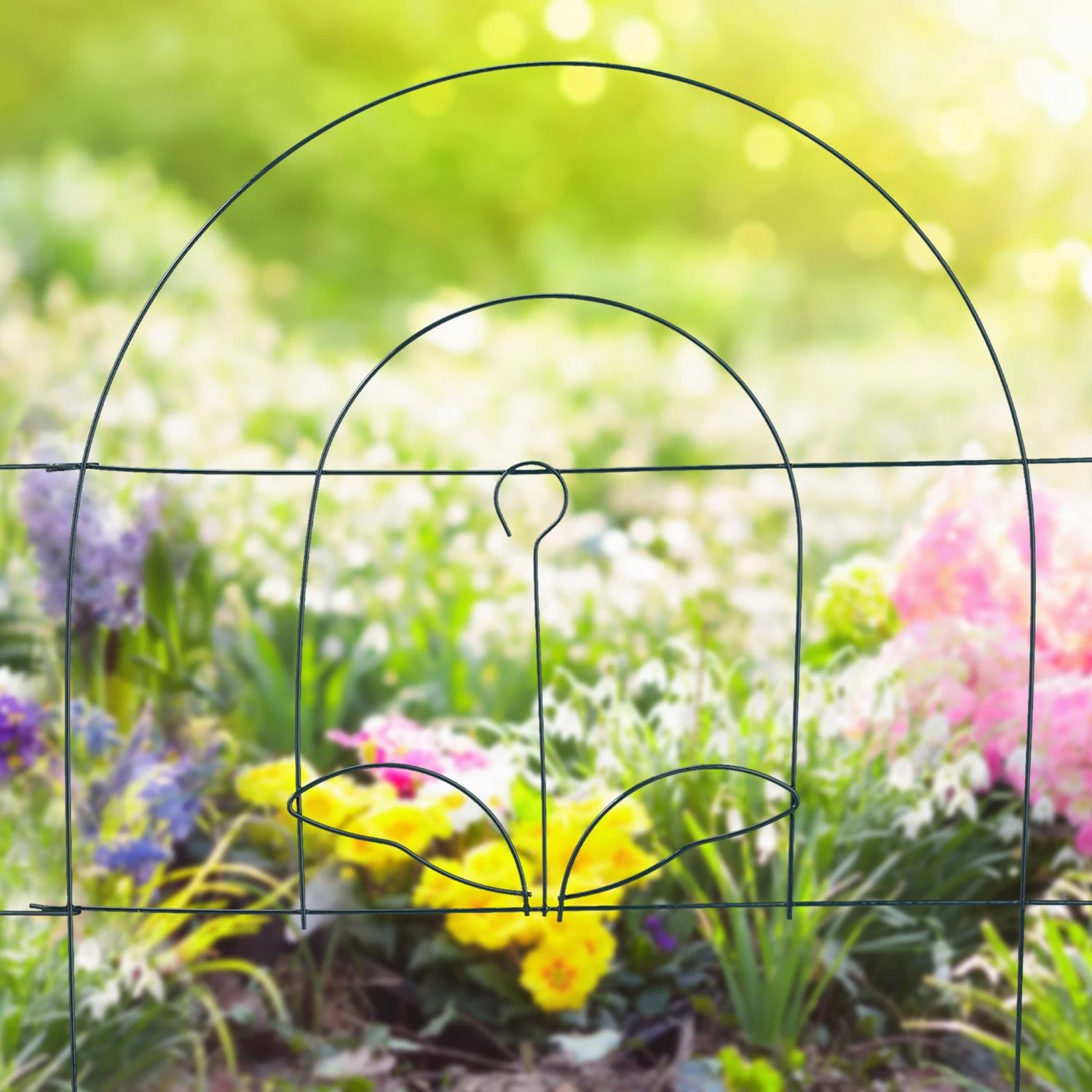 15tlg. Beetzaun Set In Grün - (B)735 X (H)34,5 Cm 2 15tlg. Beetzaun Set In Grün - (B)735 X (H)34,5 Cm – Bild 2