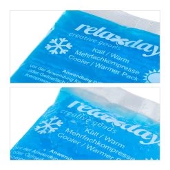 16 X Kühlpad In Blau - (B)9 X (T)15 Cm -Relaxdays relaxdays 16 x kuhlpad in blau b 9 x t 15 cm 5