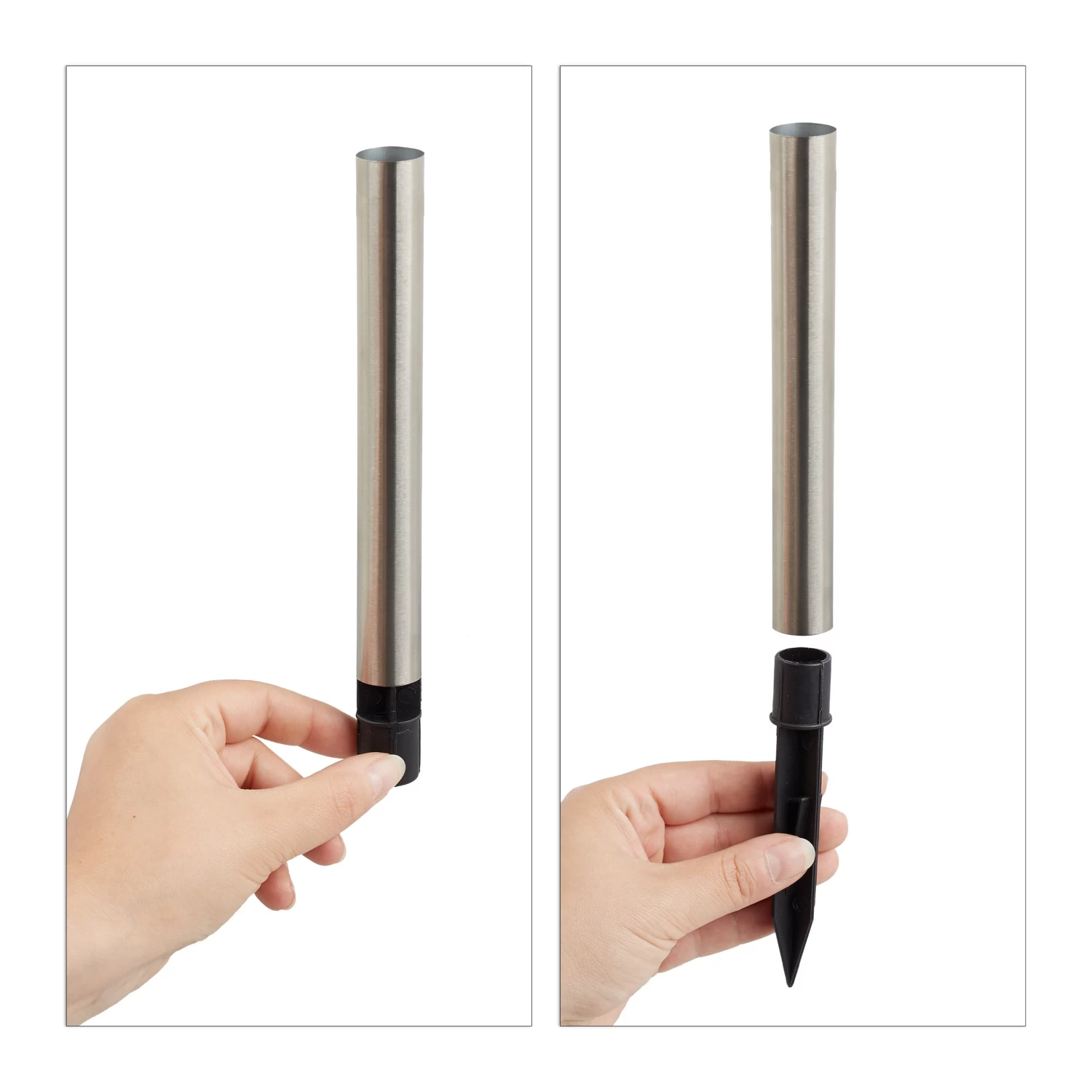 16x Gartenleuchte In Silber 6 16x Gartenleuchte In Silber – Bild 6