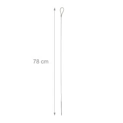 16x Grillspieße In Silber -Relaxdays relaxdays 16x grillspiesse in silber 3