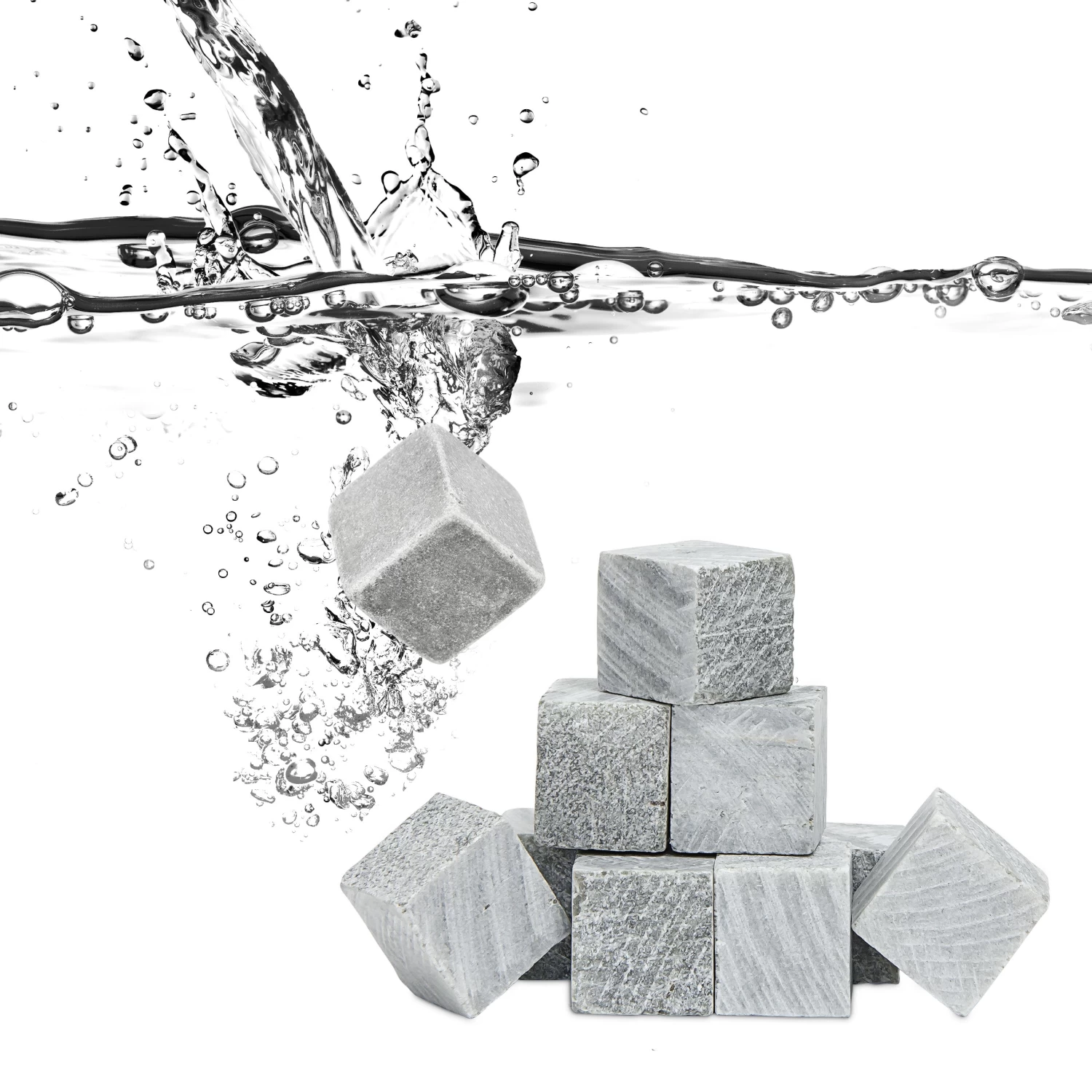 18x Whiskysteine In Grau 5 18x Whiskysteine In Grau – Bild 5