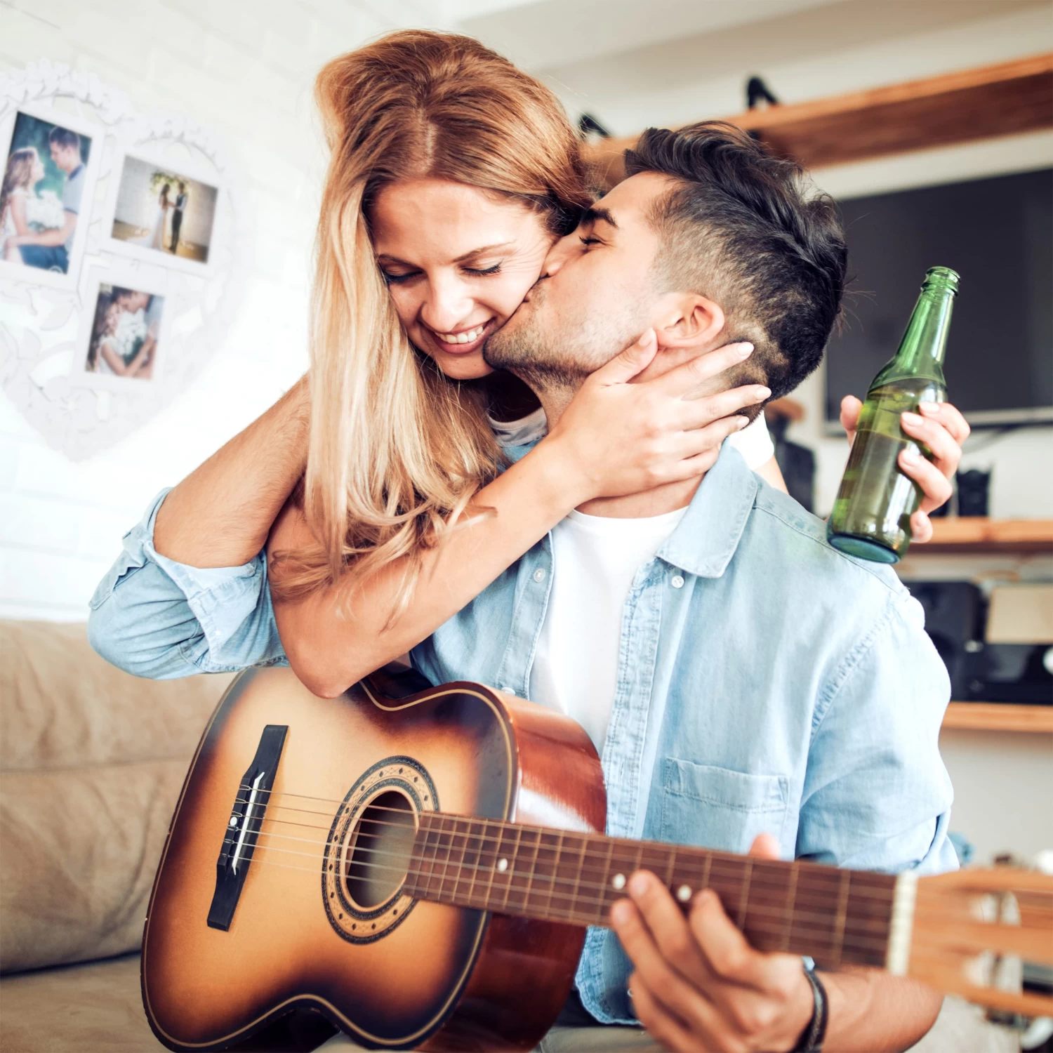 1x Herz Bilderrahmen In Weiß 5 1x Herz Bilderrahmen In Weiß – Bild 5