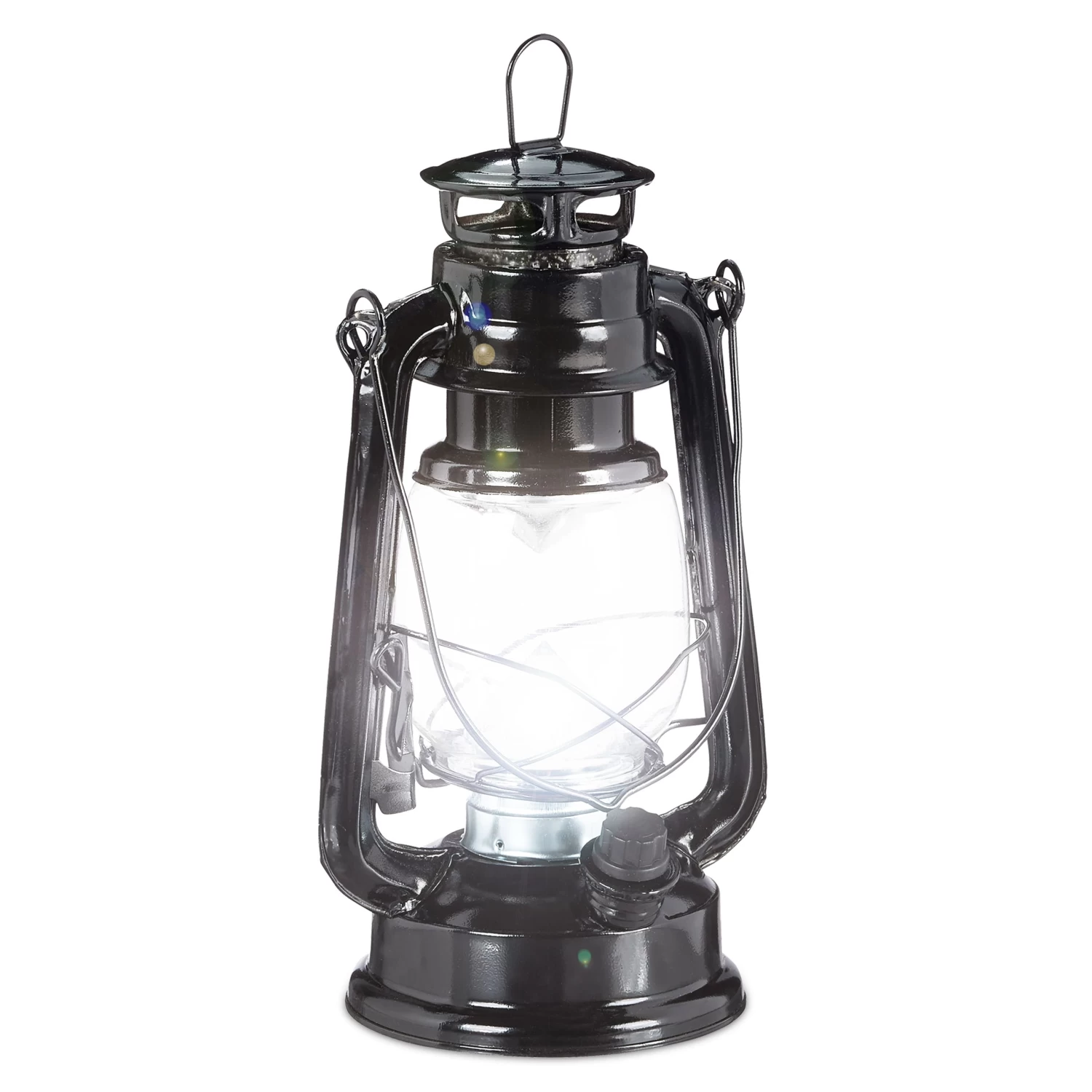 1x LED-Sturmlampe In Schwarz 1 1x LED-Sturmlampe In Schwarz