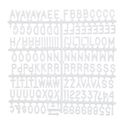 1x Letterboard In Weiß - 30 X 45 Cm 13 1x Letterboard In Weiß - 30 X 45 Cm -Relaxdays relaxdays 1x letterboard in weiss 30 x 45 cm 5