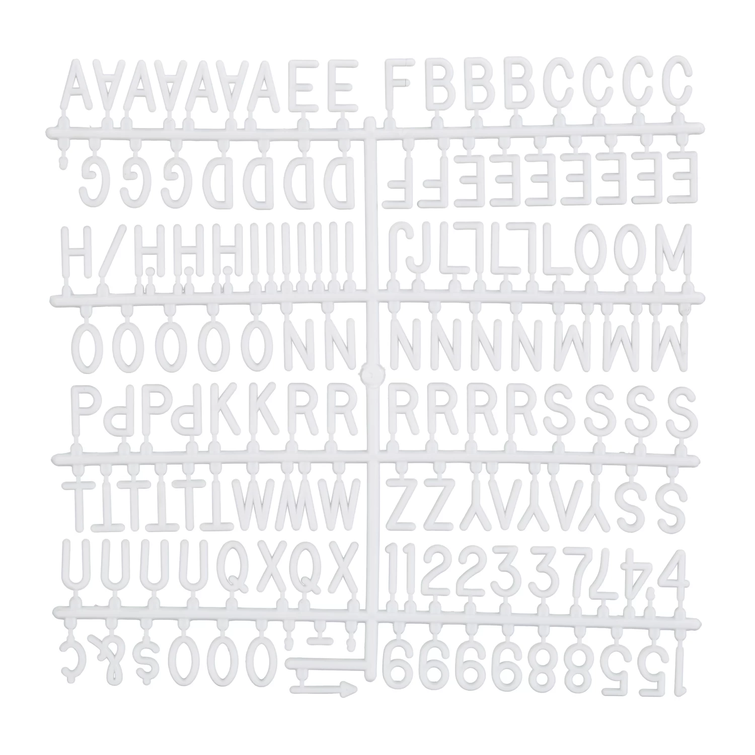 1x Letterboard In Weiß - 30 X 45 Cm 6 1x Letterboard In Weiß - 30 X 45 Cm – Bild 6