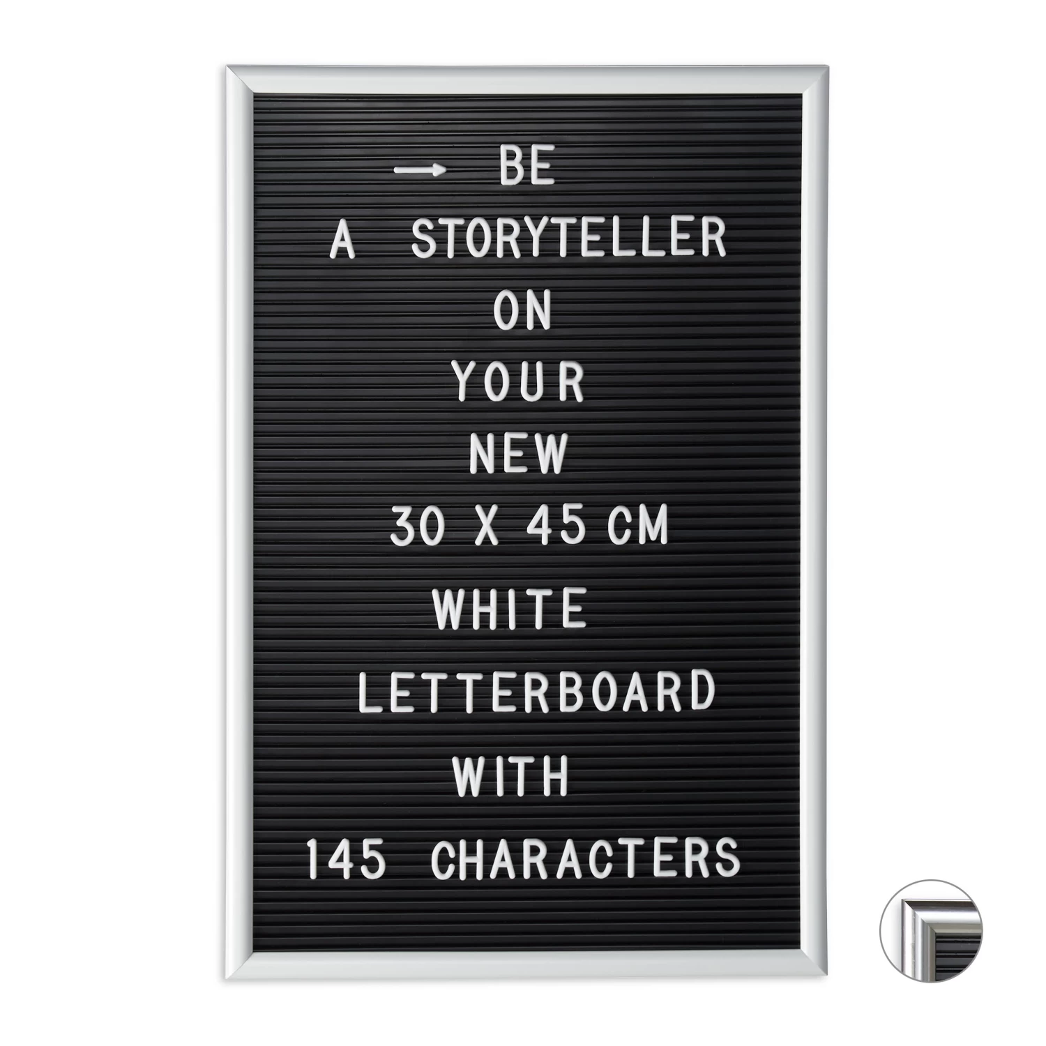 1x Letterboard In Weiß - 30 X 45 Cm 8 1x Letterboard In Weiß - 30 X 45 Cm – Bild 8