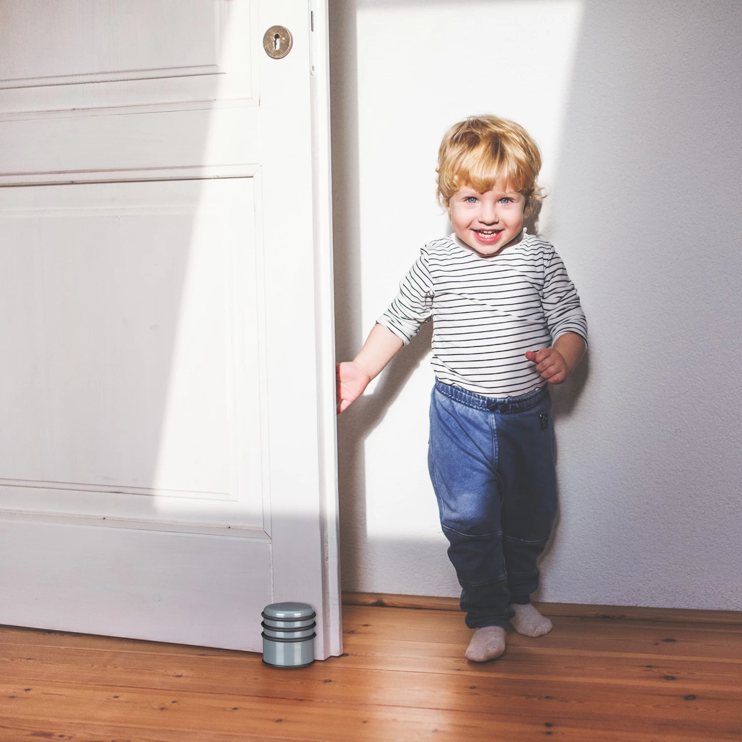 1x Türstopper In Dunkelgrau 3 1x Türstopper In Dunkelgrau – Bild 3