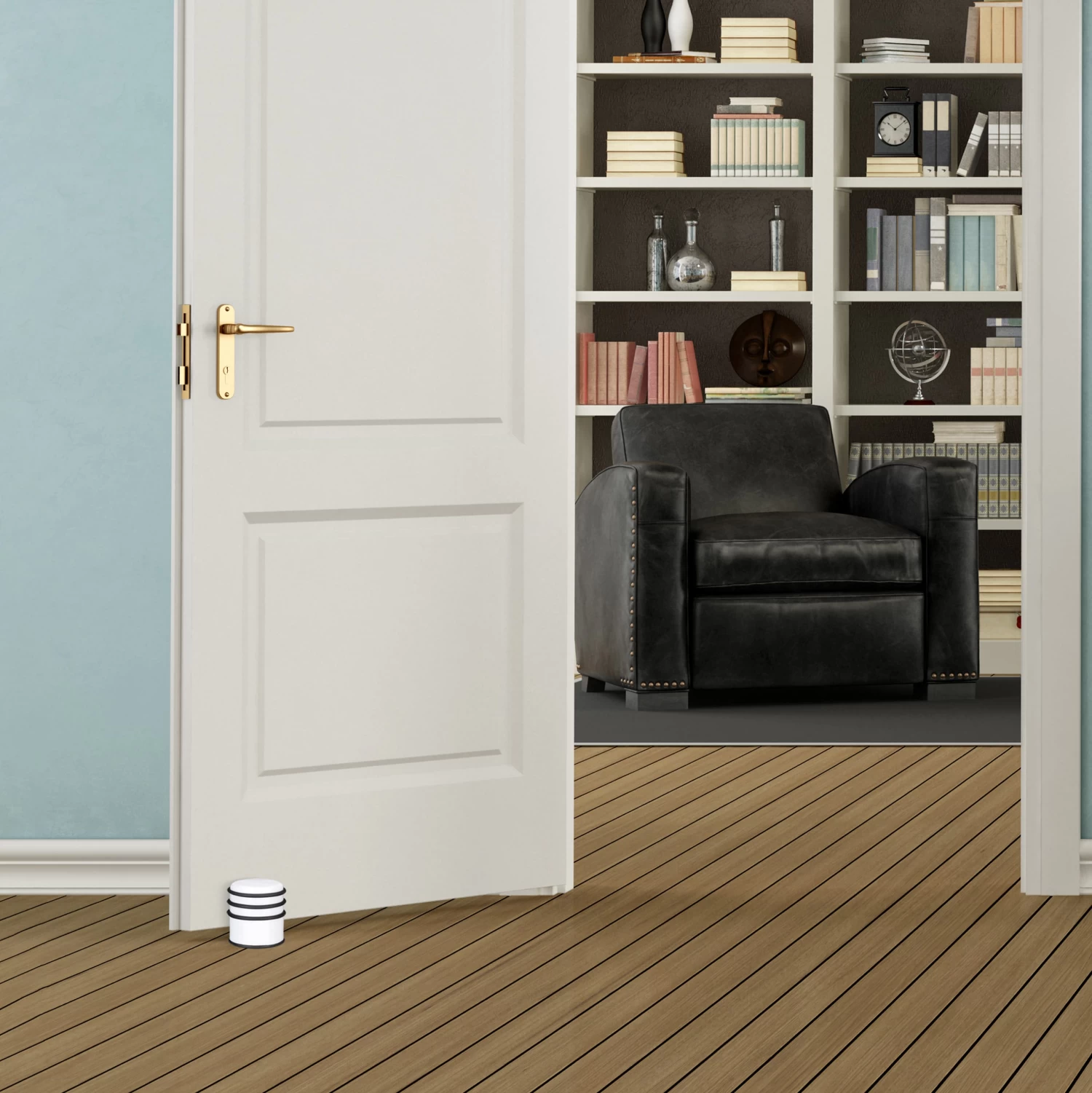 1x Türstopper In Dunkelgrau 5 1x Türstopper In Dunkelgrau – Bild 5