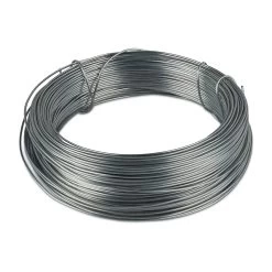 2 X Bindedraht In Silber - (L)50 M X Ø 1 Mm