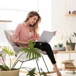 2 X Blumentopf In Weiß/ Natur - (B)27 X (H)8 X (T) 17 Cm -Relaxdays relaxdays 2 x blumentopf in weiss natur b 27 x h 8 x t 17 cm 2