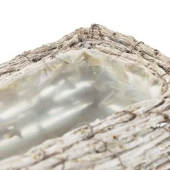 2 X Blumentopf In Weiß/ Natur - (B)27 X (H)8 X (T) 17 Cm -Relaxdays relaxdays 2 x blumentopf in weiss natur b 27 x h 8 x t 17 cm 6