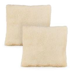 2 X Kissen In Creme - 35 X 40 Cm -Relaxdays relaxdays 2 x kissen in creme 35 x 40 cm 7