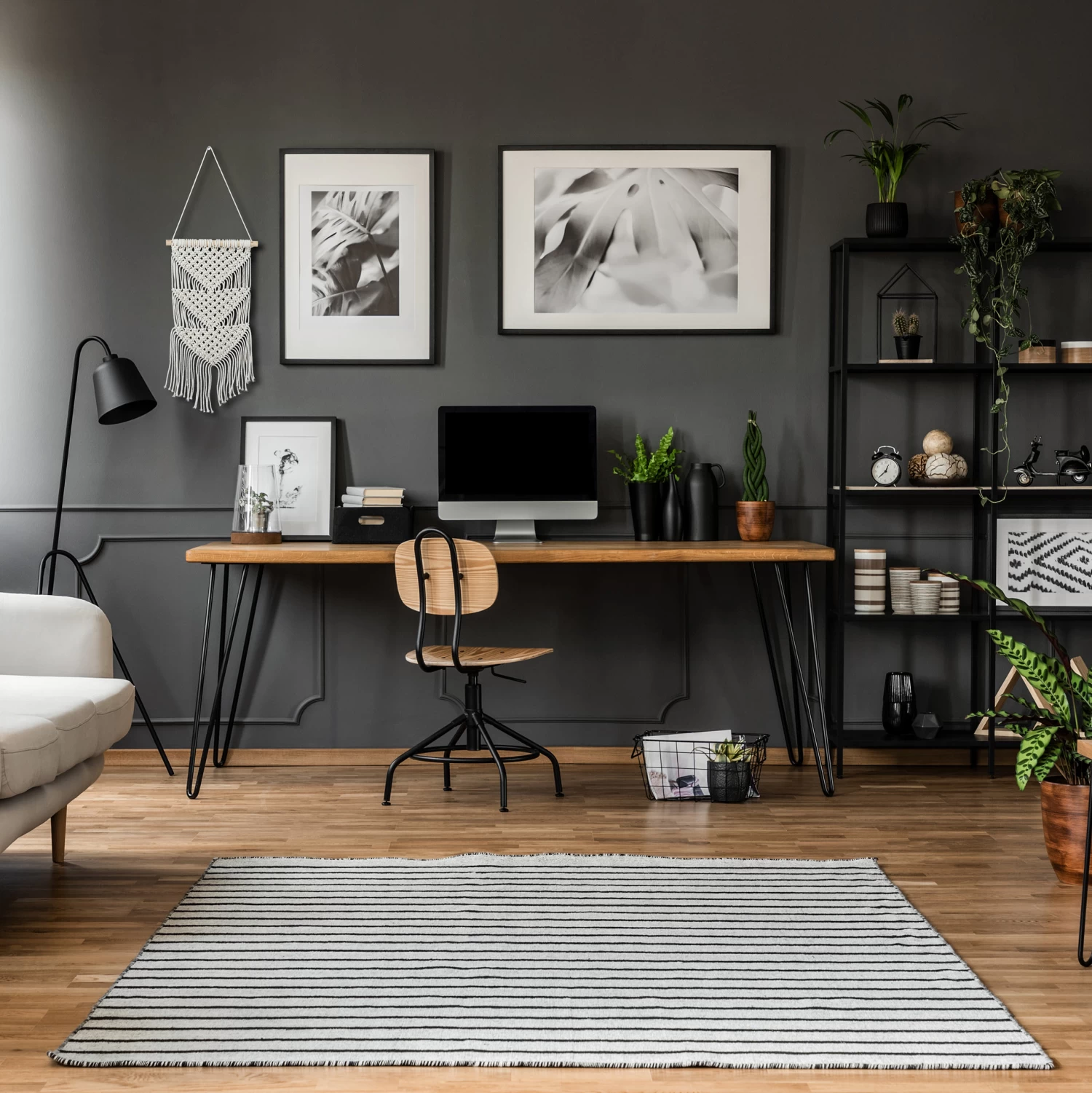 2 X Makramee Wandbehang In Creme - (B)25,5 X (H)70 Cm 5 2 X Makramee Wandbehang In Creme - (B)25,5 X (H)70 Cm – Bild 5