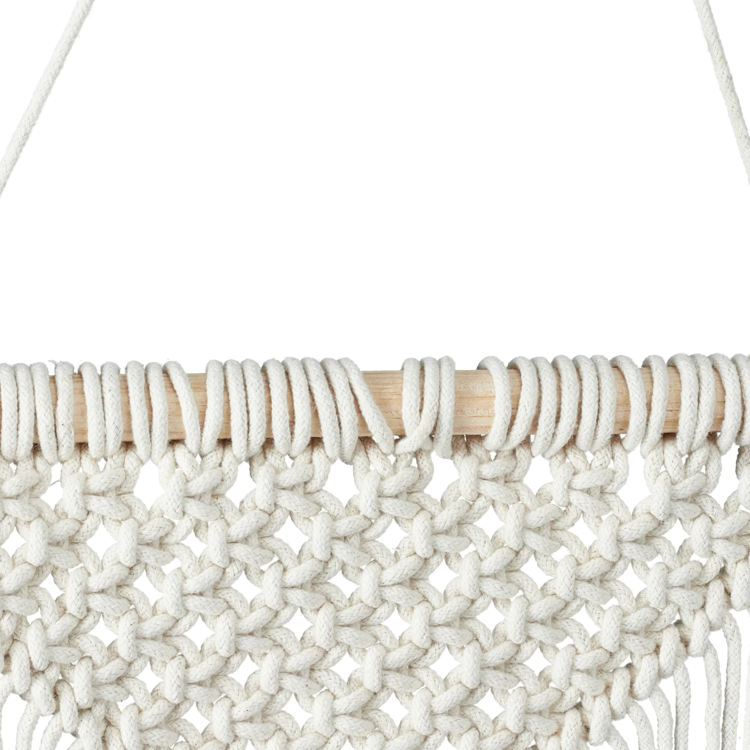 2 X Makramee Wandbehang In Creme - (B)25,5 X (H)70 Cm 7 2 X Makramee Wandbehang In Creme - (B)25,5 X (H)70 Cm – Bild 7