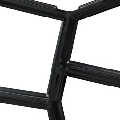 2 X Pflasterform 9 Kammern In Schwarz - (B)35 X (T)35 Cm -Relaxdays relaxdays 2 x pflasterform 9 kammern in schwarz b 35 x t 35 cm 5