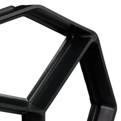 2 X Pflasterform 9 Kammern In Schwarz - (B)35 X (T)35 Cm -Relaxdays relaxdays 2 x pflasterform 9 kammern in schwarz b 35 x t 35 cm 6