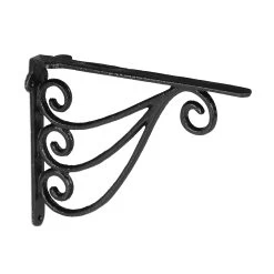 2 X Regalwinkel In Schwarz - (B)4 X (H)23,5 X (T)18 Cm