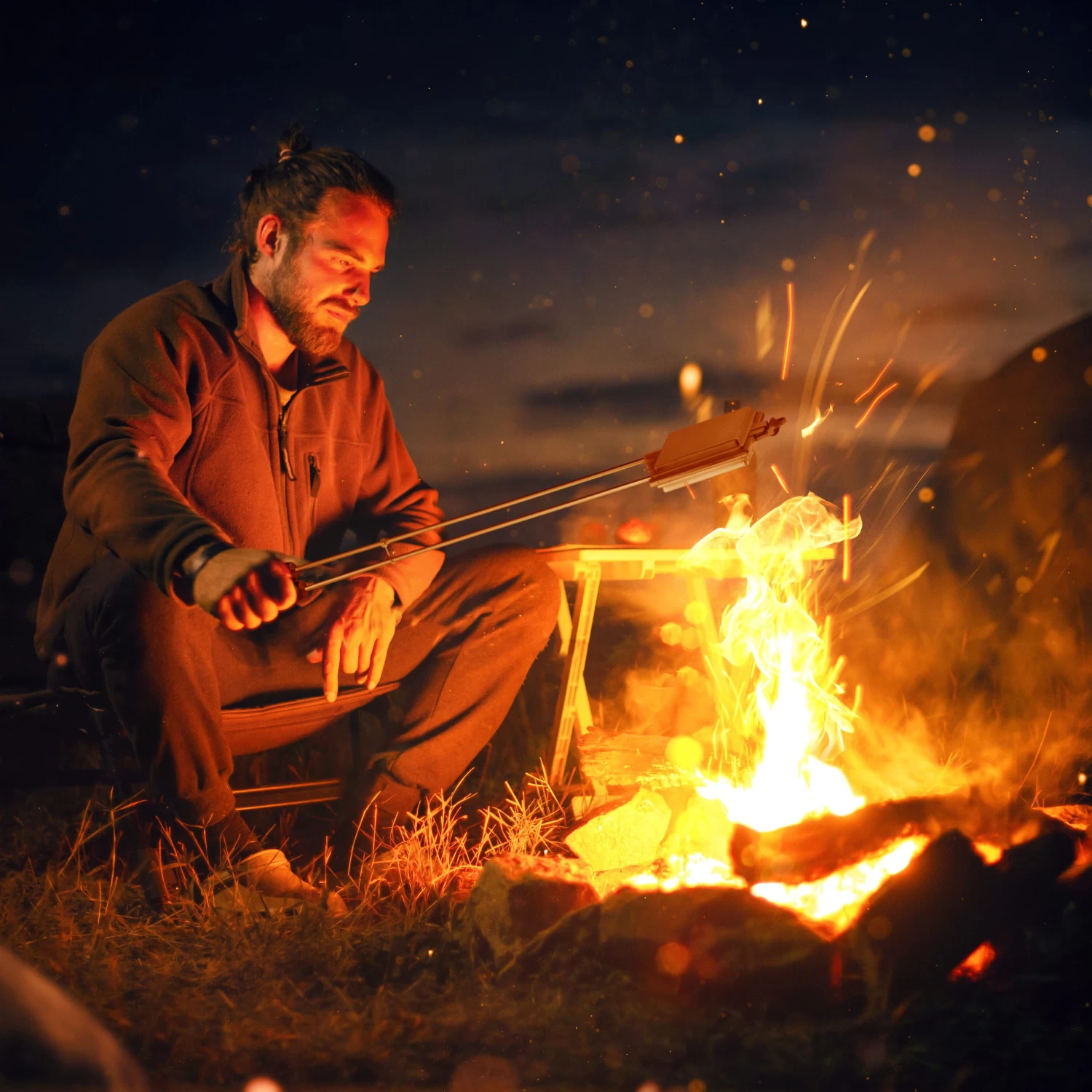 2 X Sandwicheisen In Silber 2 2 X Sandwicheisen In Silber – Bild 2