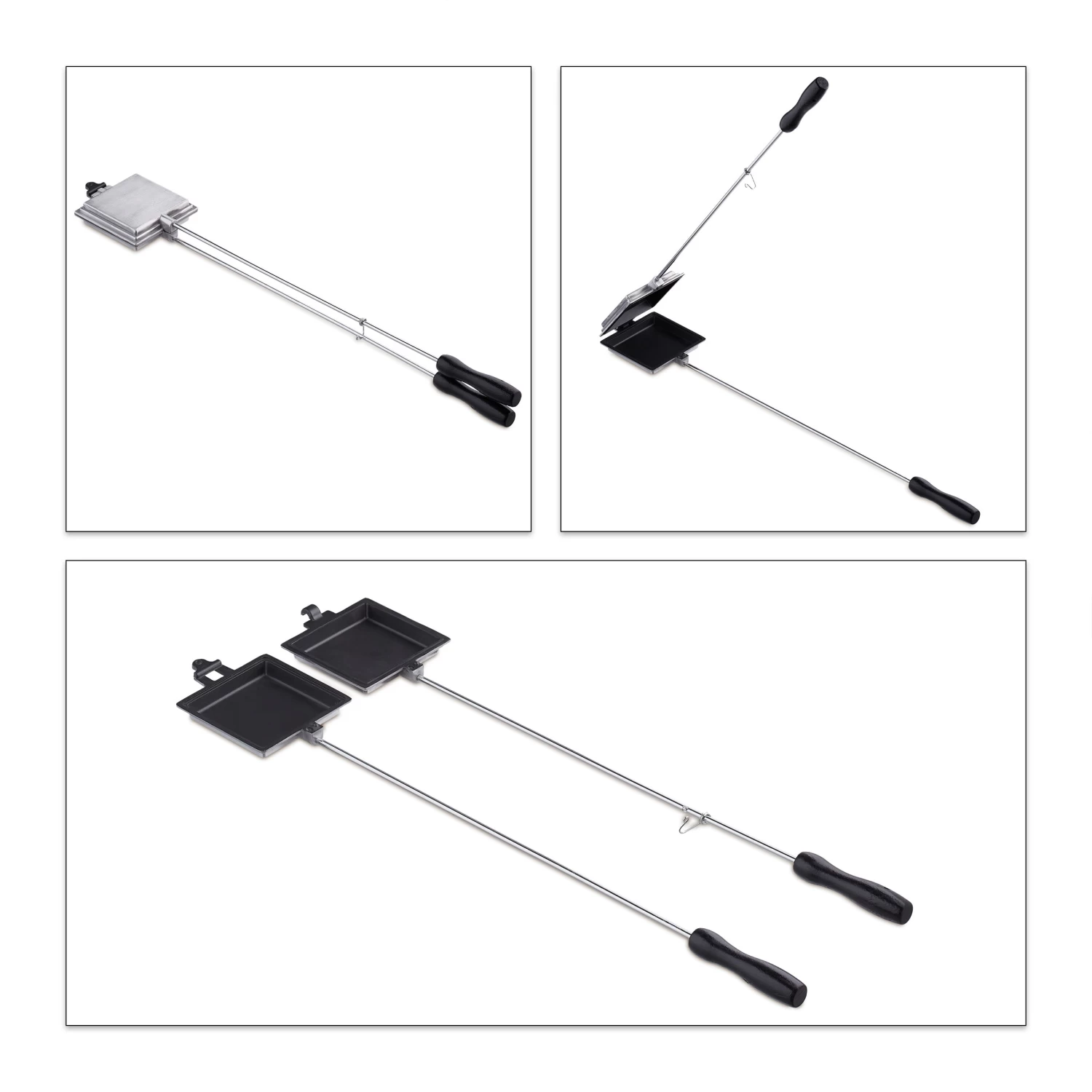 2 X Sandwicheisen In Silber 6 2 X Sandwicheisen In Silber – Bild 6