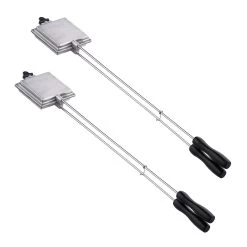 2 X Sandwicheisen In Silber 15 2 X Sandwicheisen In Silber -Relaxdays relaxdays 2 x sandwicheisen in silber 7