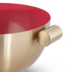 2 X Servierschüssel In Gold/ Rot 12 2 X Servierschüssel In Gold/ Rot -Relaxdays relaxdays 2 x servierschussel in gold rot 5