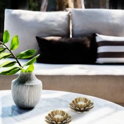 2 X Teelichthalter In Silber - (H)6 X Ø 13,5 Cm -Relaxdays relaxdays 2 x teelichthalter in silber h 6 x o 13 5 cm 4