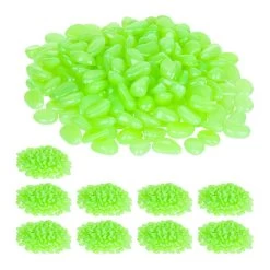 2000x Leuchtsteine In Grün -Relaxdays relaxdays 2000x leuchtsteine in grun 7