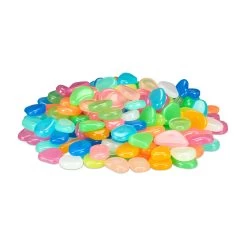 200er-Set: Leuchtsteine In Farbmix 1 -Relaxdays relaxdays 200er set leuchtsteine in farbmix 1 7