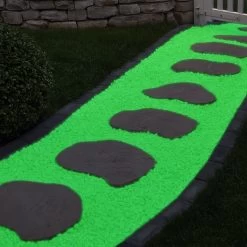 200x Leuchtsteine In Grün -Relaxdays relaxdays 200x leuchtsteine in grun 2