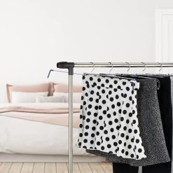 20x Hosenspannbügel In Silber/ Blau -Relaxdays relaxdays 20x hosenspannbugel in silber blau 2