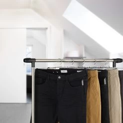 20x Hosenspannbügel In Silber/ Blau -Relaxdays relaxdays 20x hosenspannbugel in silber blau 4