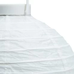 20x LED-Lampions In Weiß - Ø 20 Cm -Relaxdays relaxdays 20x led lampions in weiss o 20 cm 6